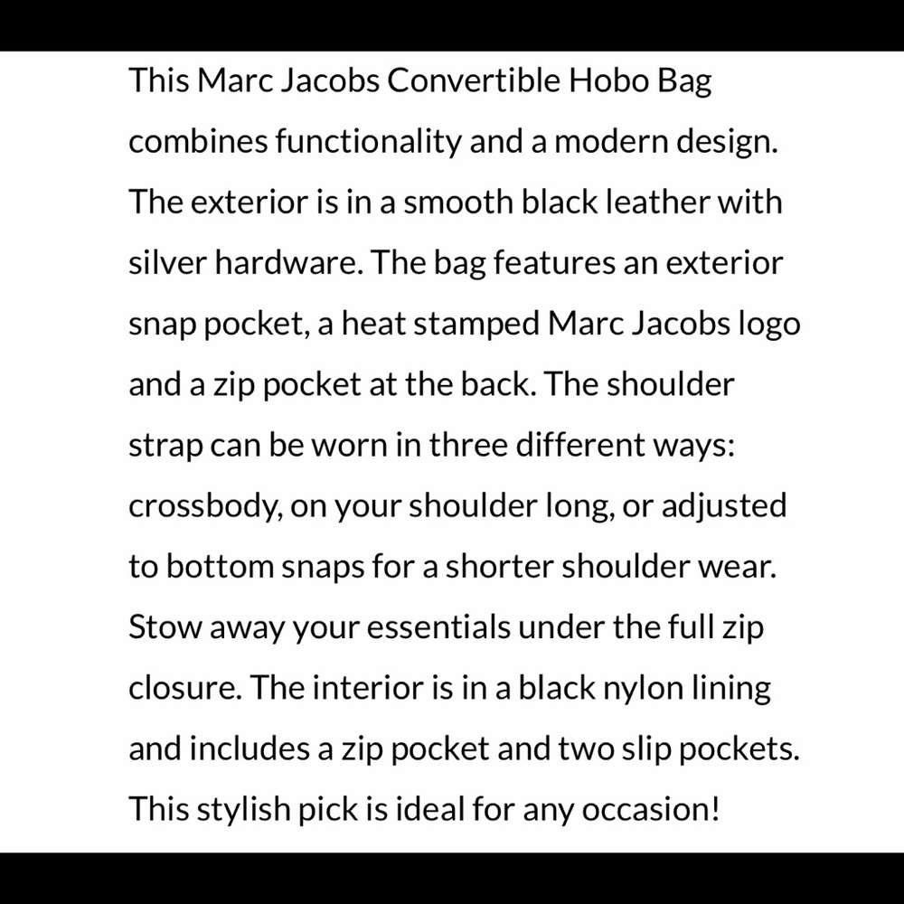 Marc Jacobs Bag - Picture 6 of 6